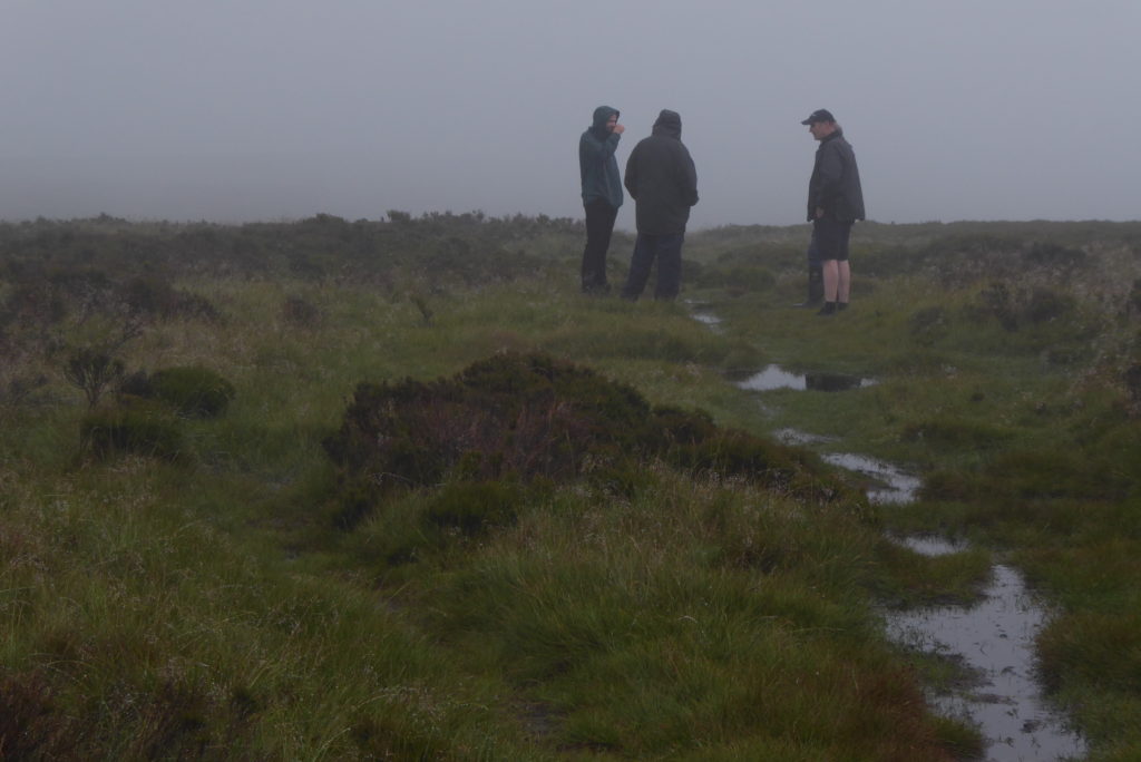 Saturated soil Ilkley Moor